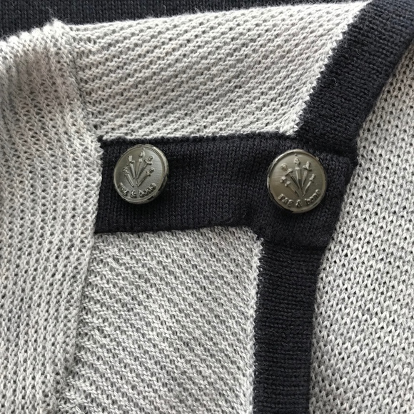 rag & bone Two-Tone Gray and Black Sweater Dress - Picture 5 of 8